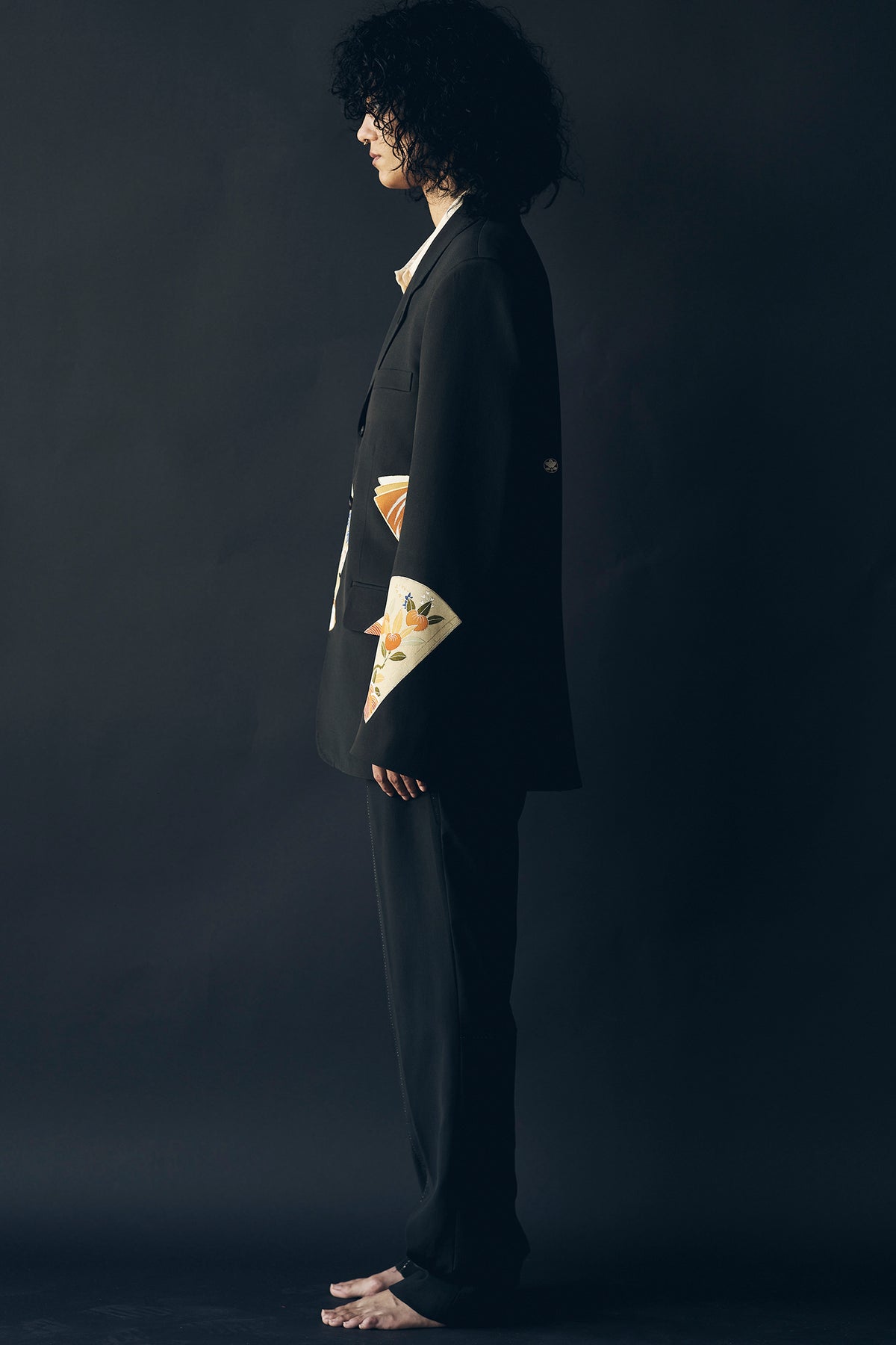 N° 25 hand-stitched kimono trouser - M (Made to order)