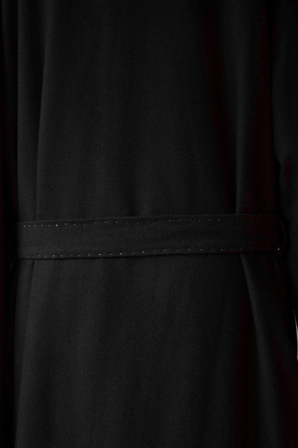 N° 160 hand-stitched robe coat - L