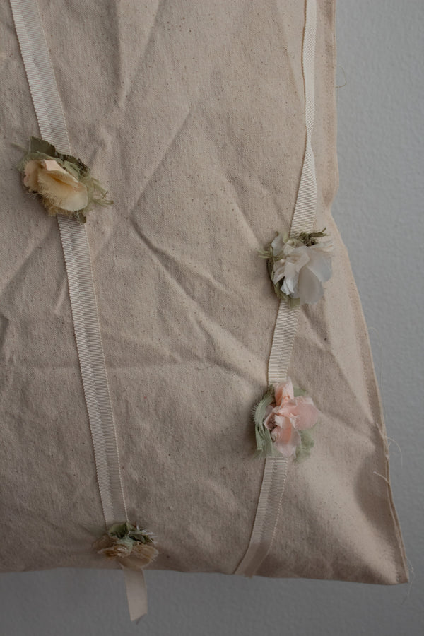 N° 96 dripping crushed blooms long tote - multi