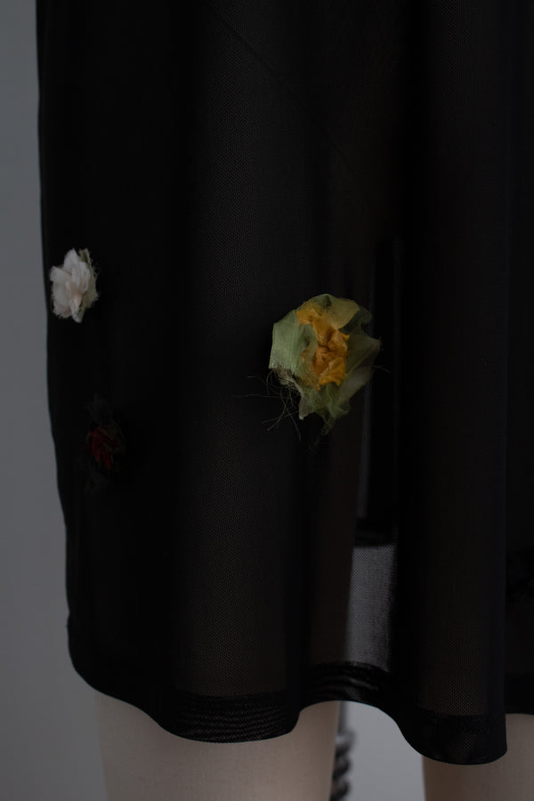 N° 71 crushed blooms dress - multi