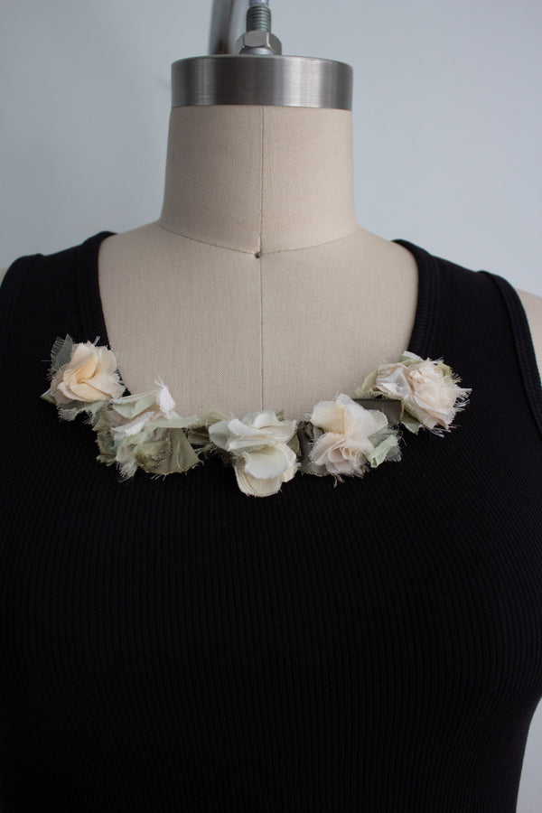 N° 354 womens fitted crushed blooms tank