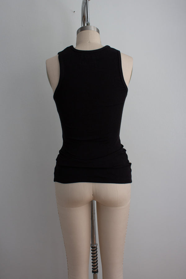 N° 354 womens fitted crushed blooms tank