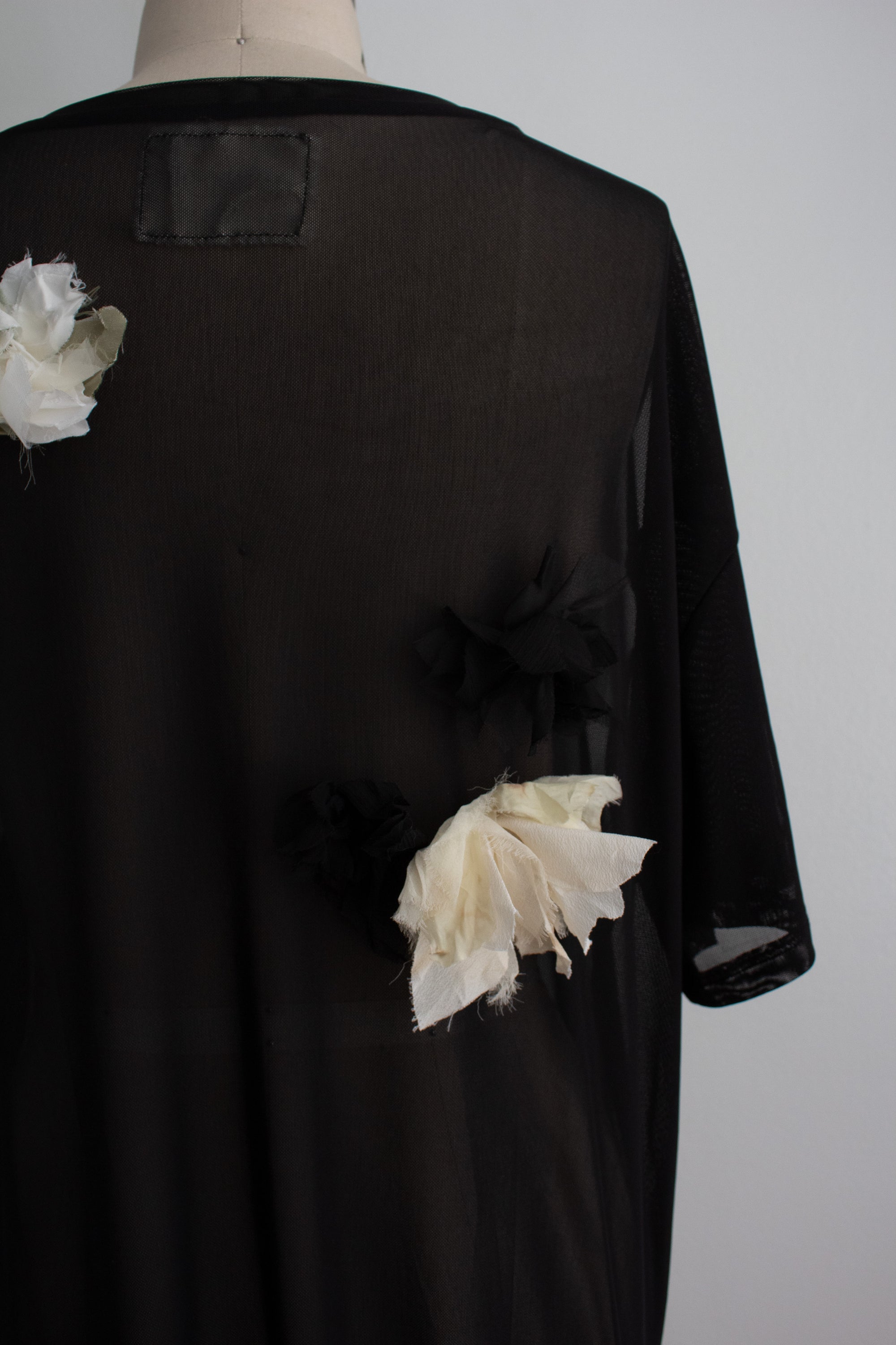 N° 71 crushed blooms dress - usukiro yellow