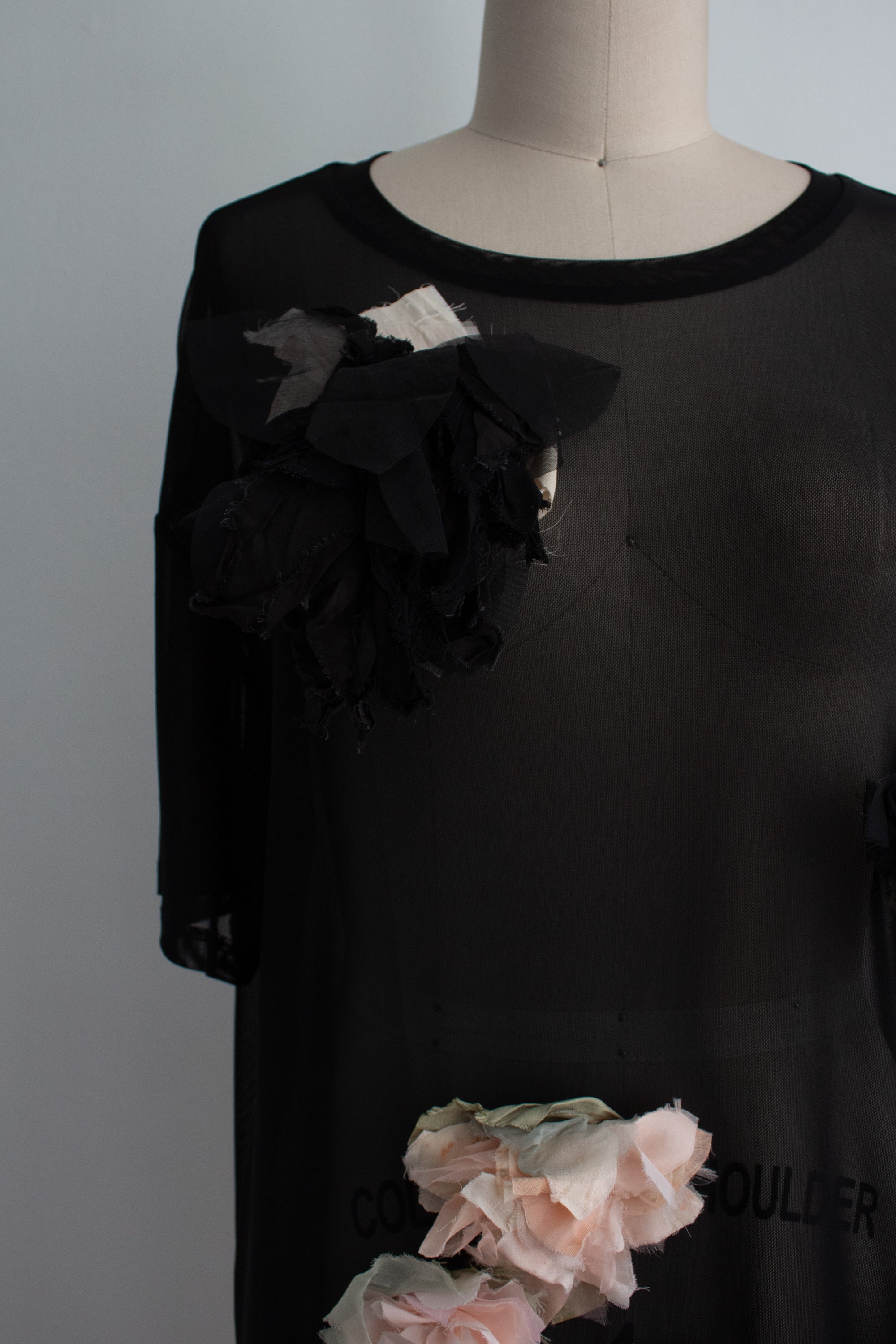N° 71 crushed blooms dress - ame pink