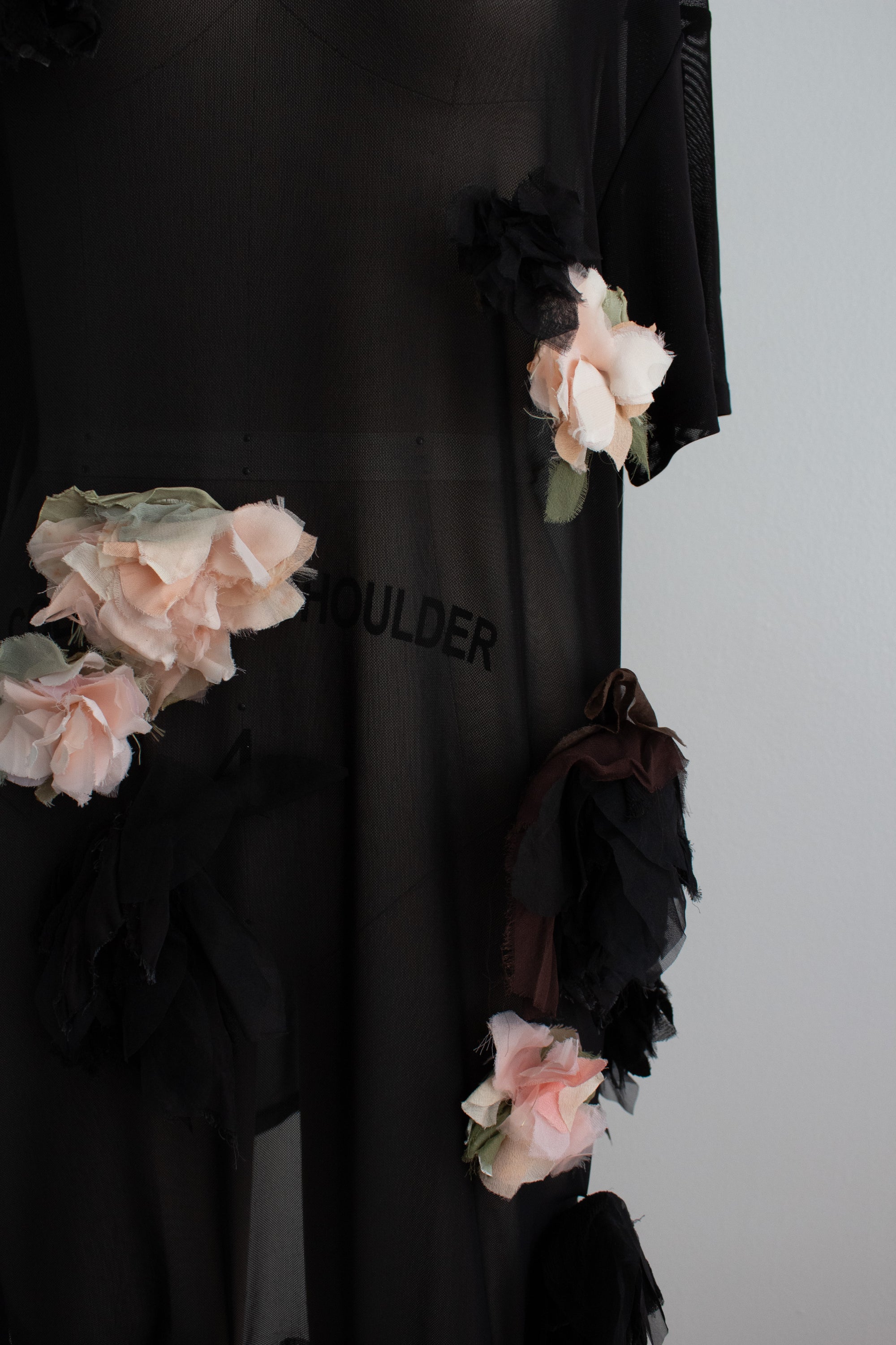 N° 71 crushed blooms dress - ame pink