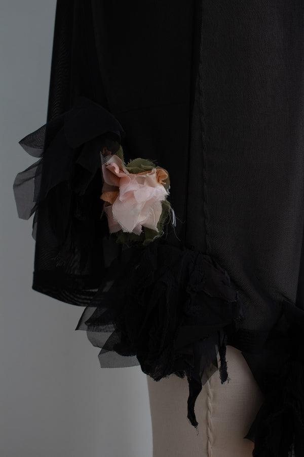 N° 71 crushed blooms dress - ame pink