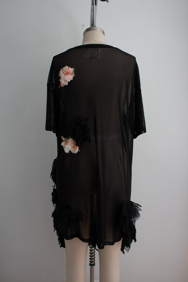 N° 71 crushed blooms dress - ame pink