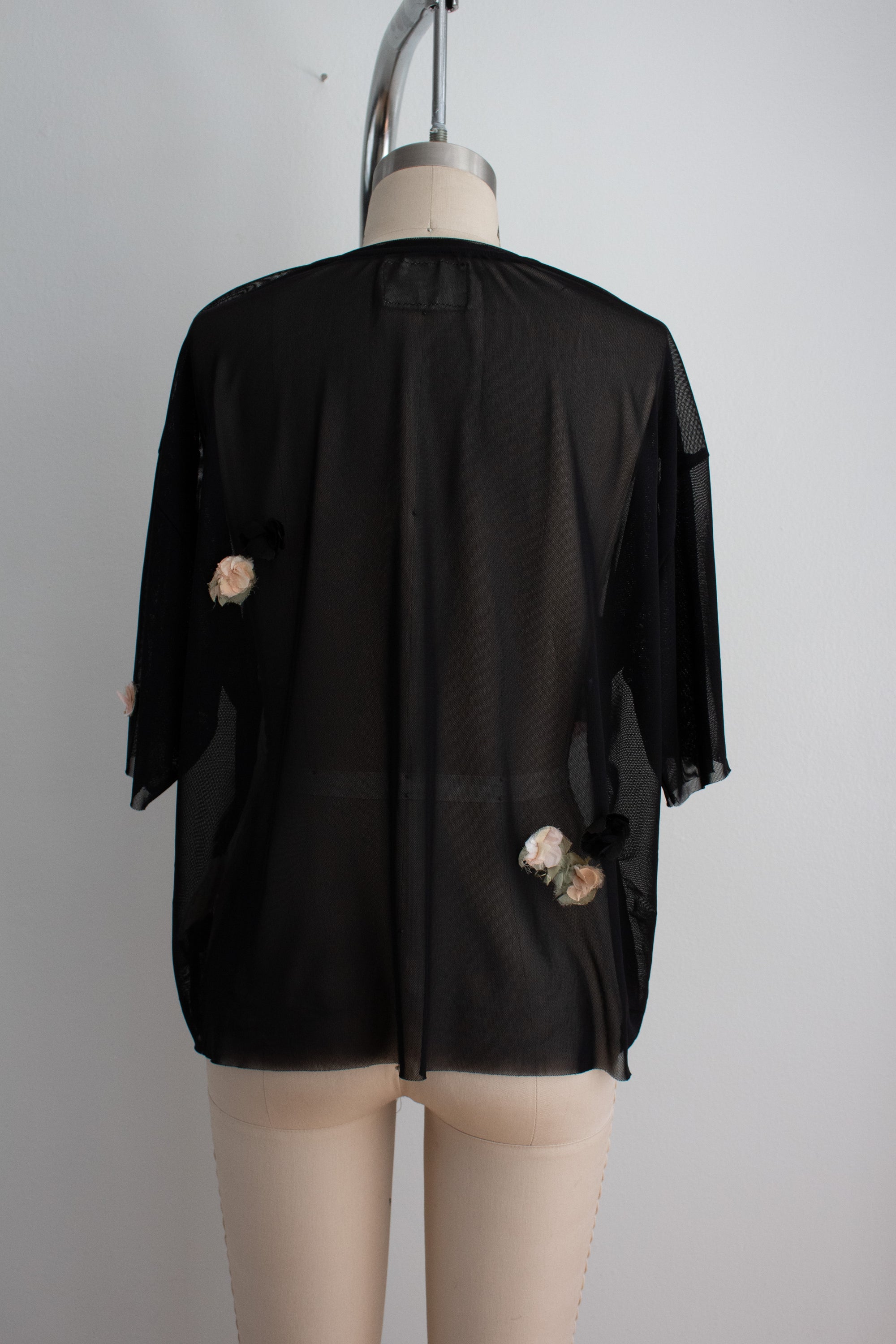 N° 94 crushed blooms oversized top - ame pink