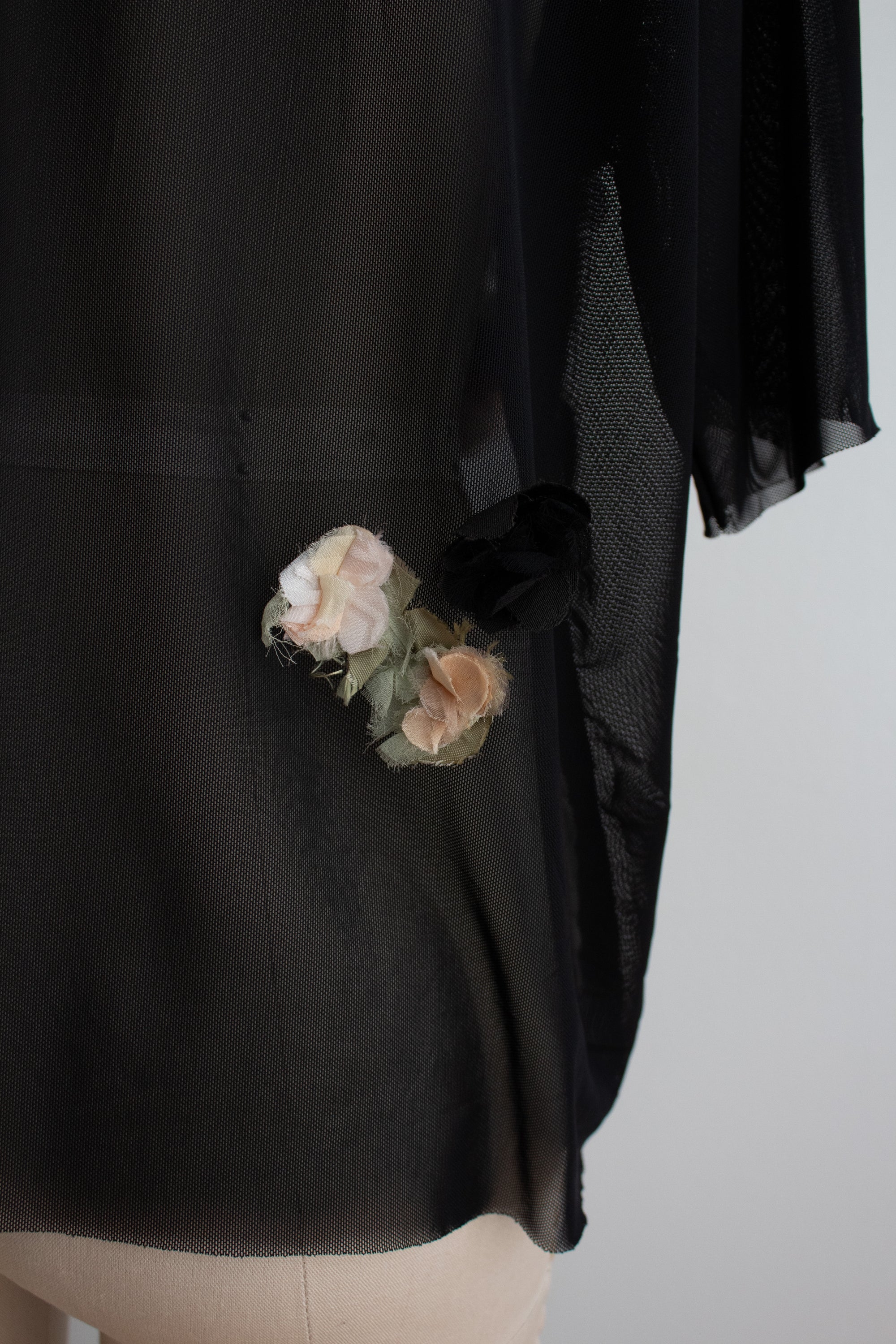 N° 94 crushed blooms oversized top - ame pink