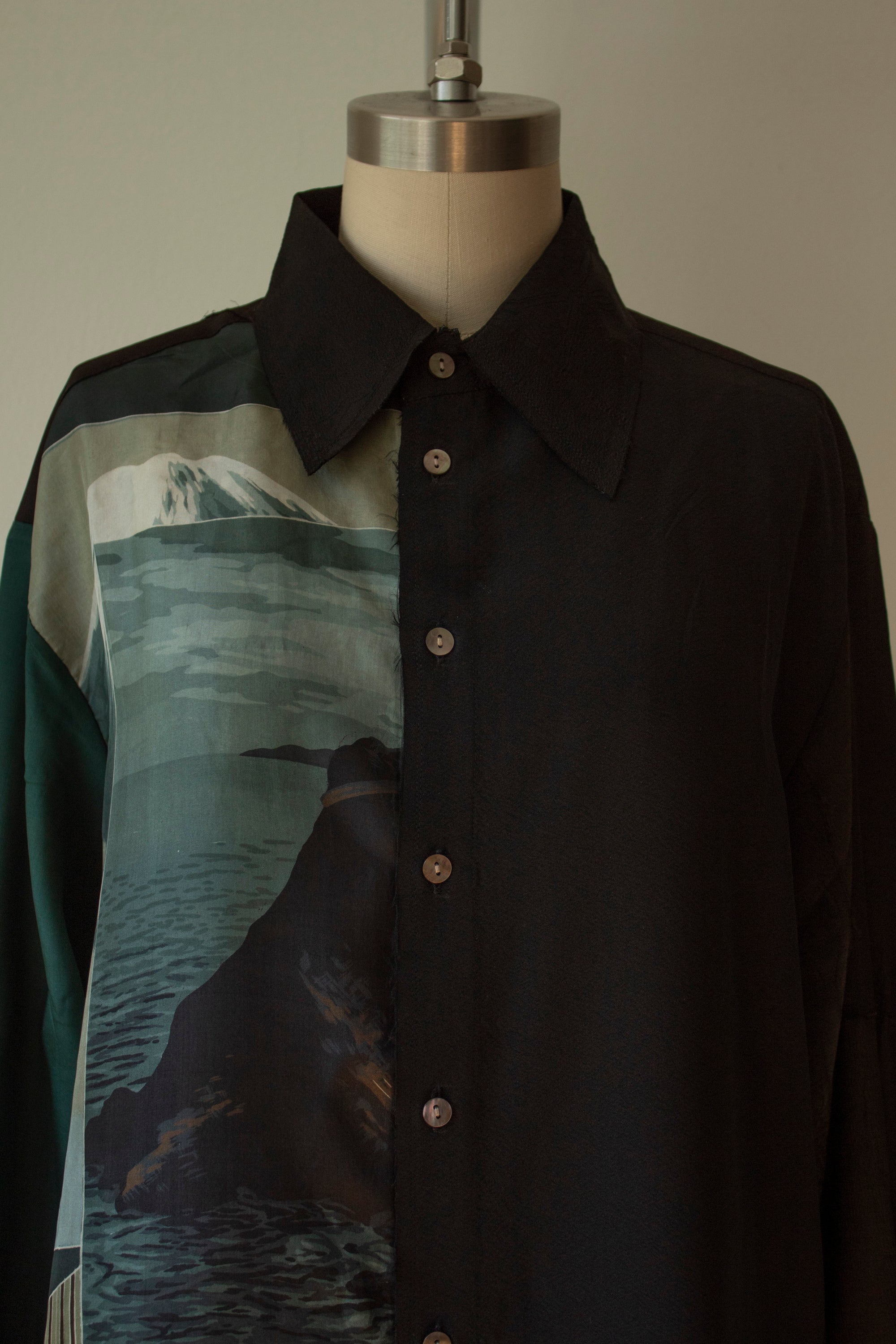 N° 101 midori haori kimono shirt 2 - S