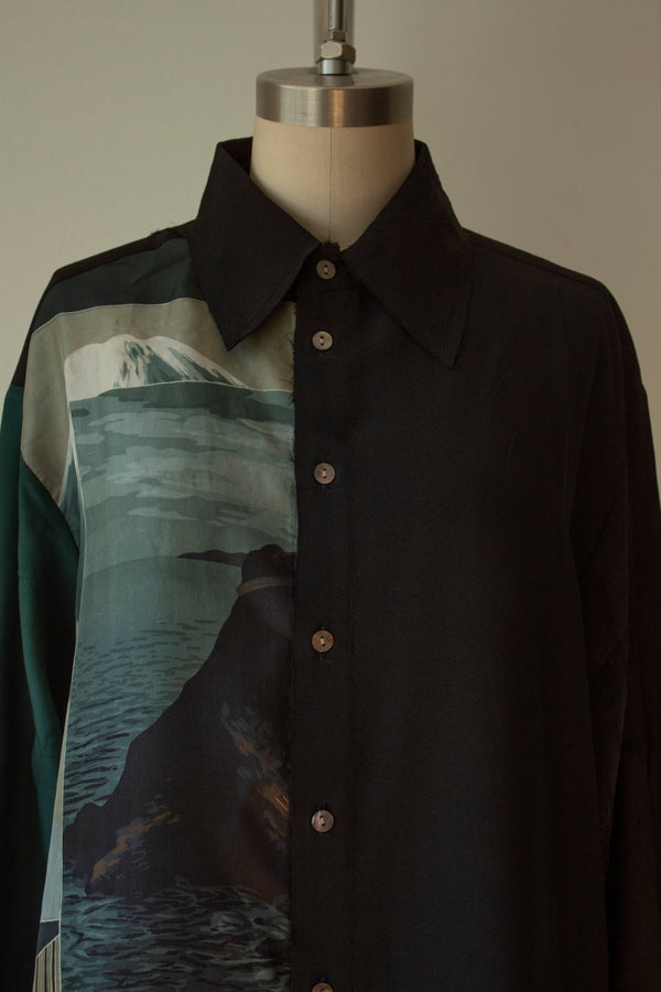 N° 101 midori haori kimono shirt 2 - S