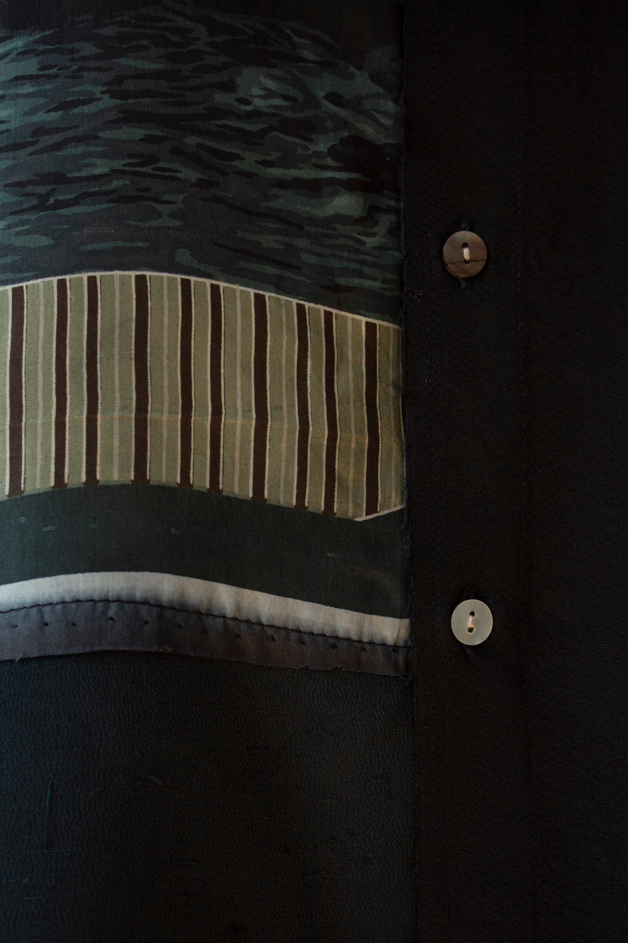 N° 101 midori haori kimono shirt 2 - S
