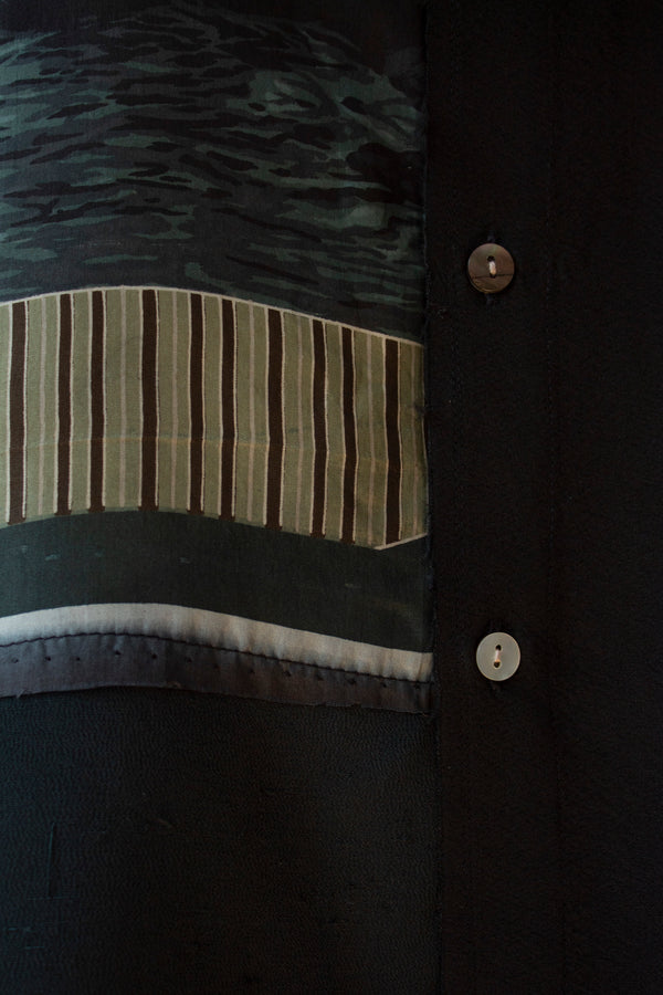 N° 101 midori haori kimono shirt 2 - S