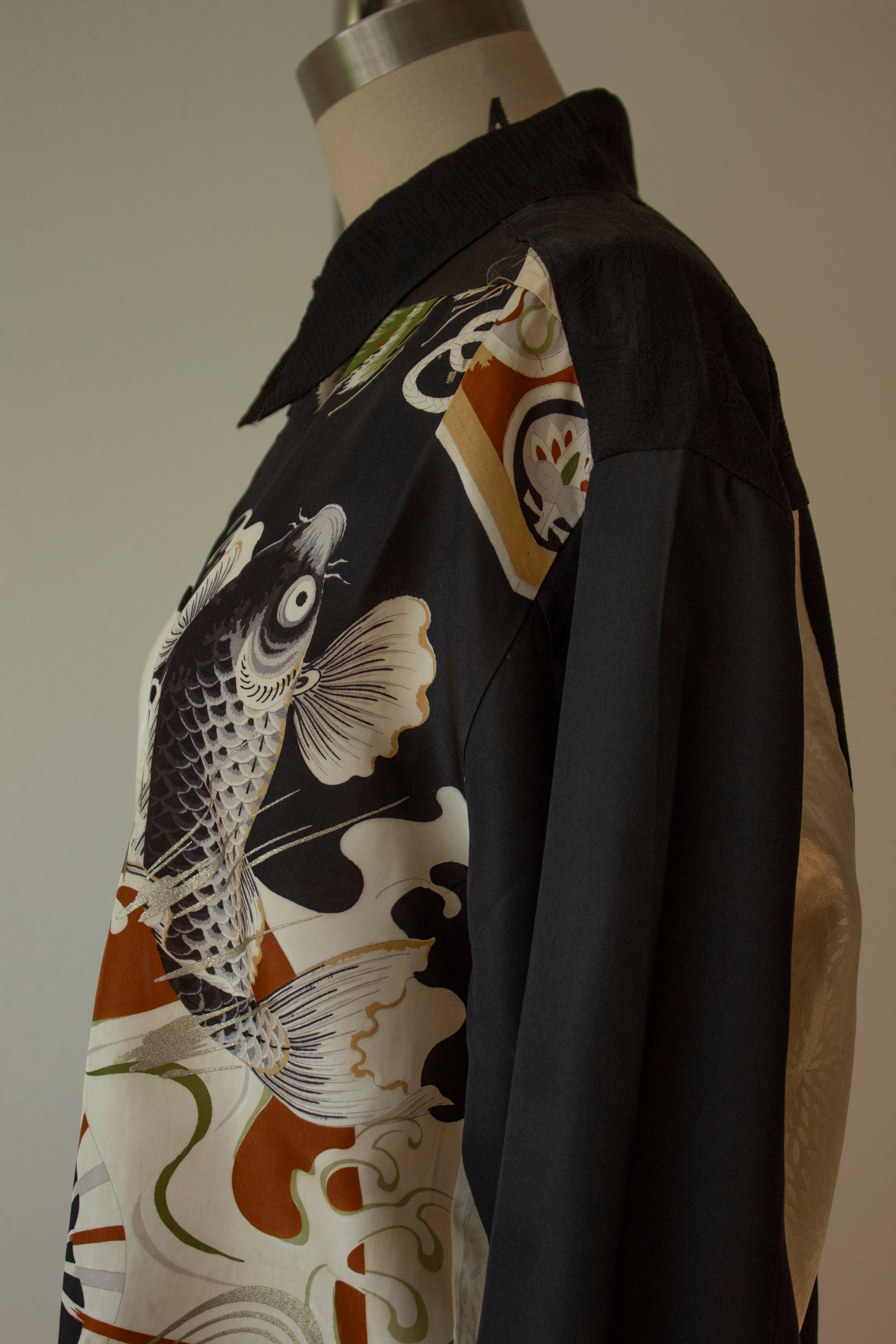 N° 101 koi haori kimono shirt - S