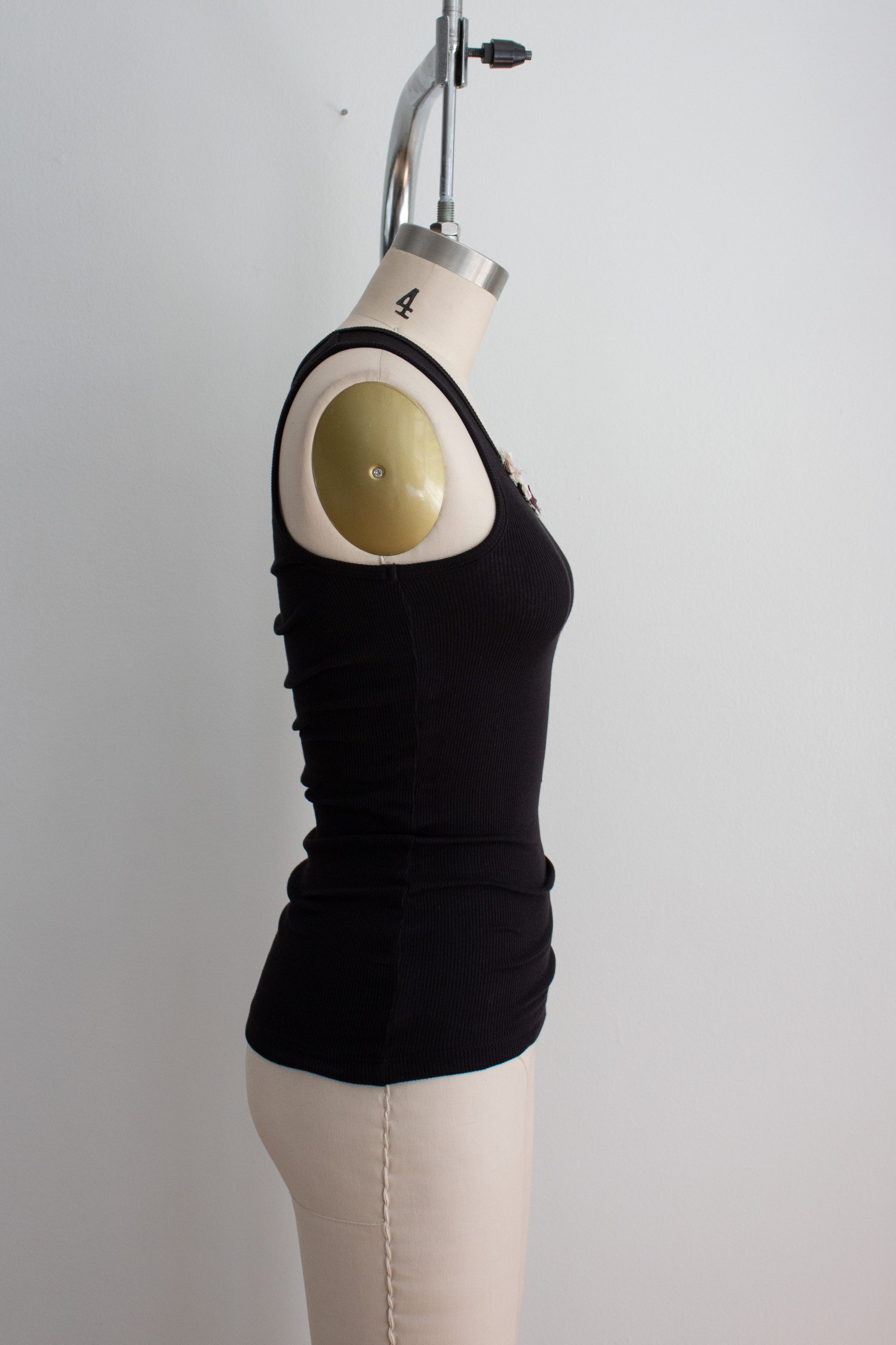N° 354 womens fitted crushed blooms tank