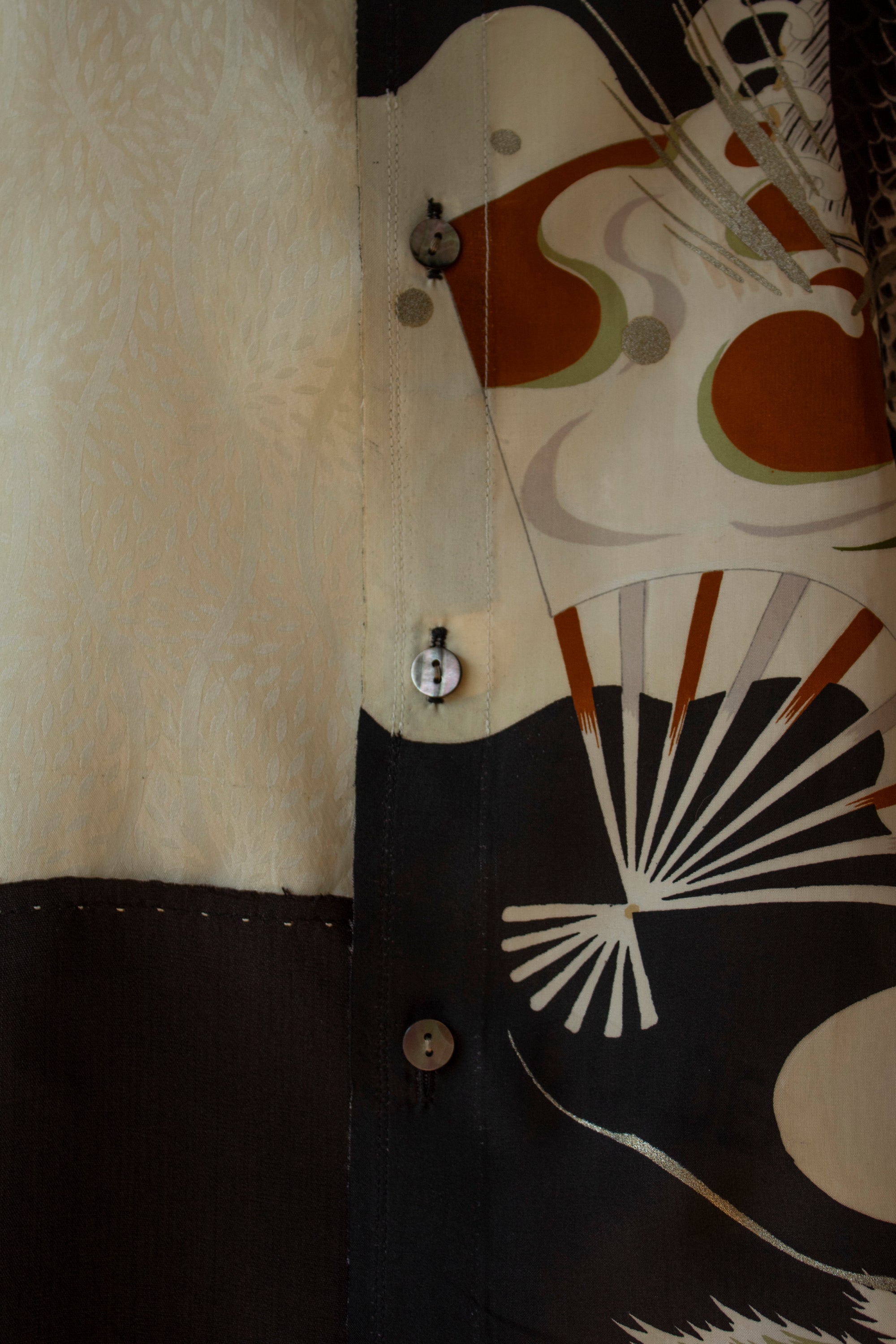 N° 101 koi haori kimono shirt - S