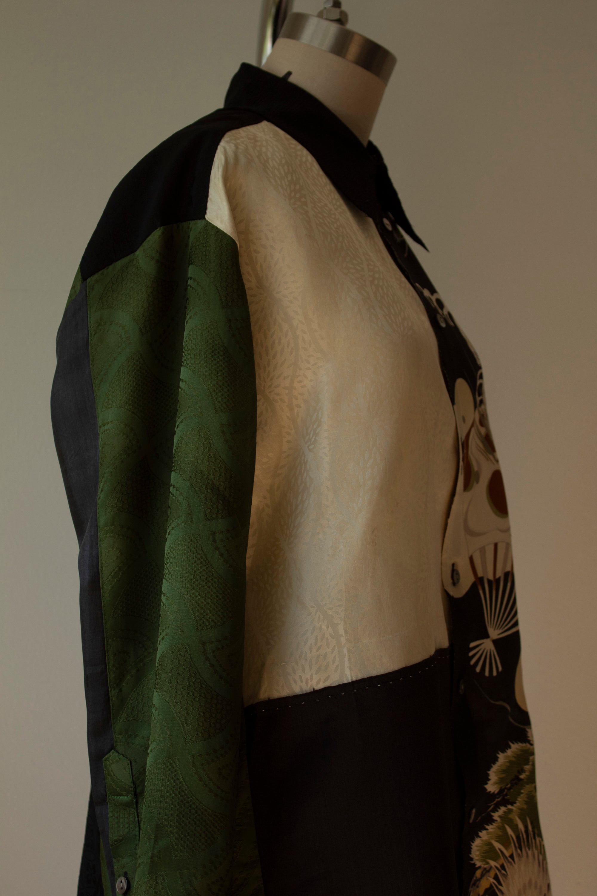 N° 101 koi haori kimono shirt - S