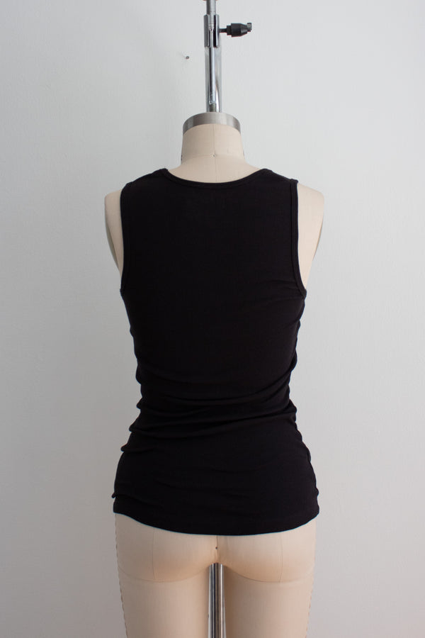 N° 354 womens fitted crushed blooms tank