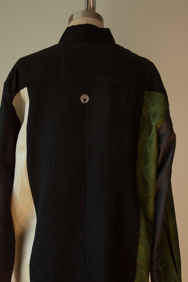 N° 101 koi haori kimono shirt - S