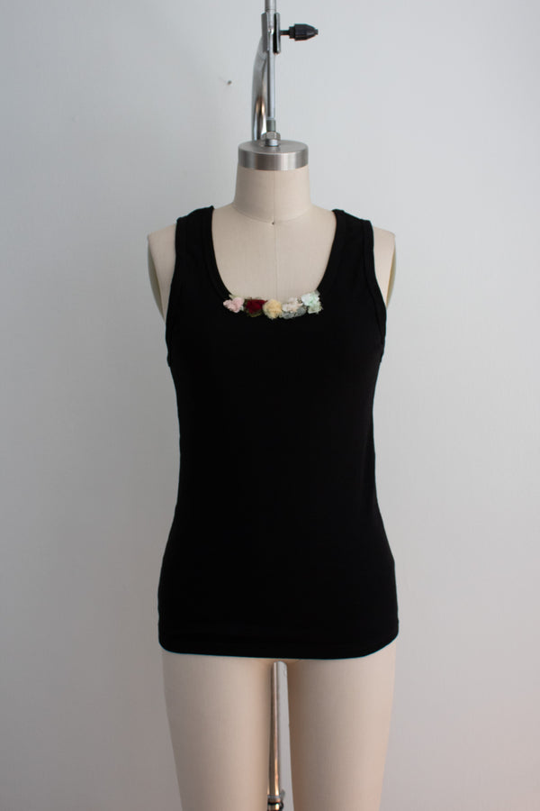N° 354 unisex fitted crushed blooms tank