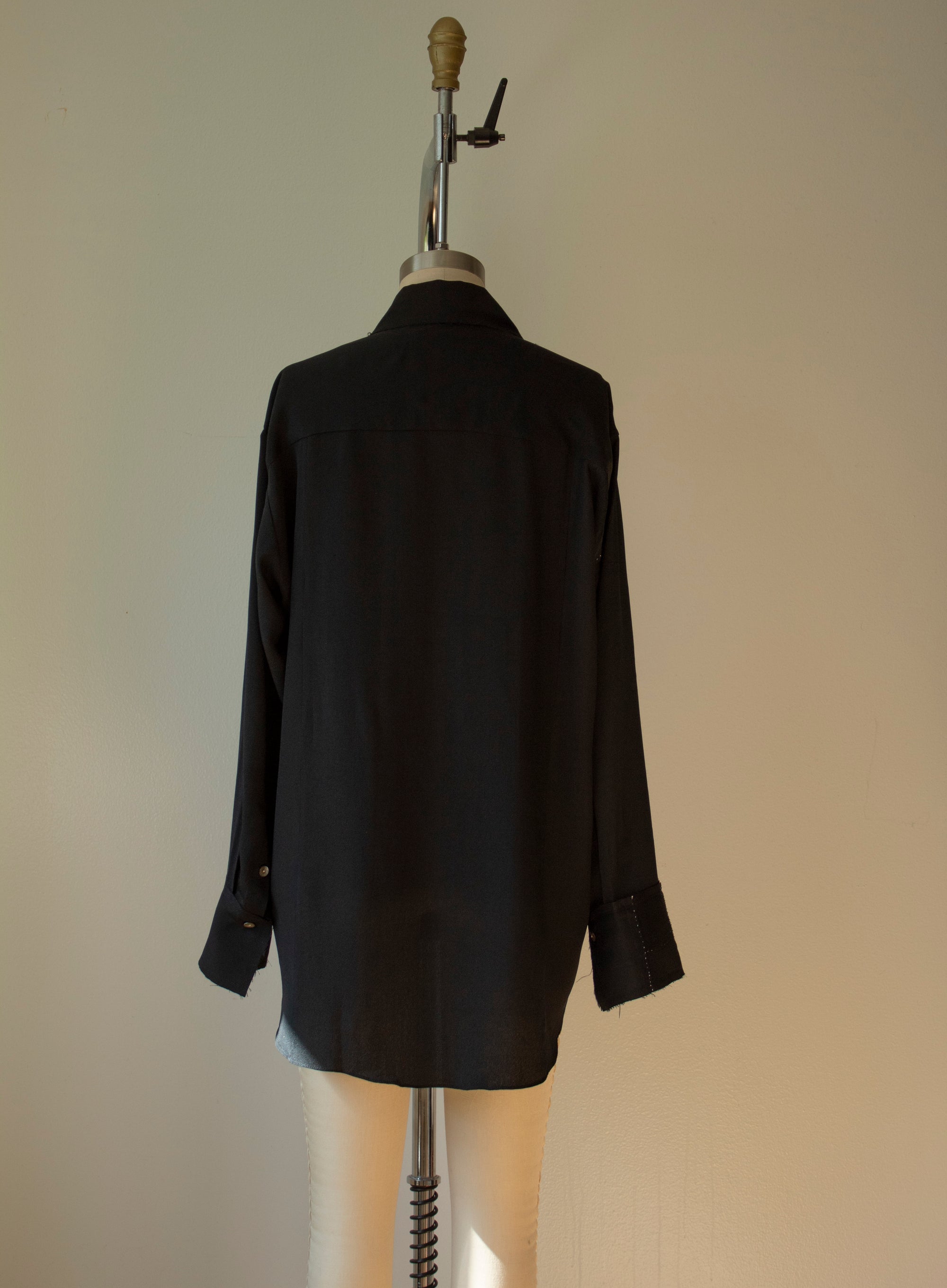 N° 225  hand-stitched maple kimono overshirt 5 -  S