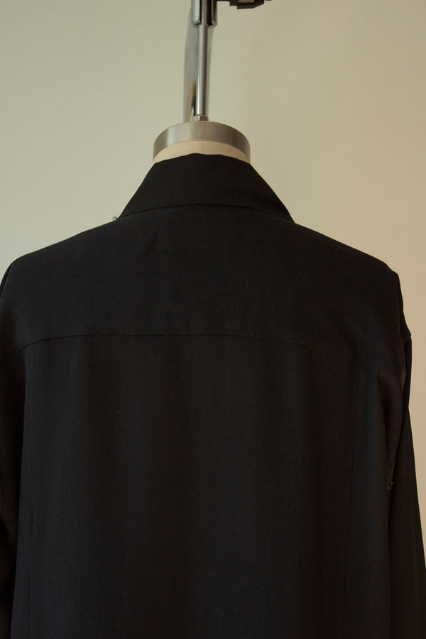 N° 225  hand-stitched maple kimono overshirt 5 -  S