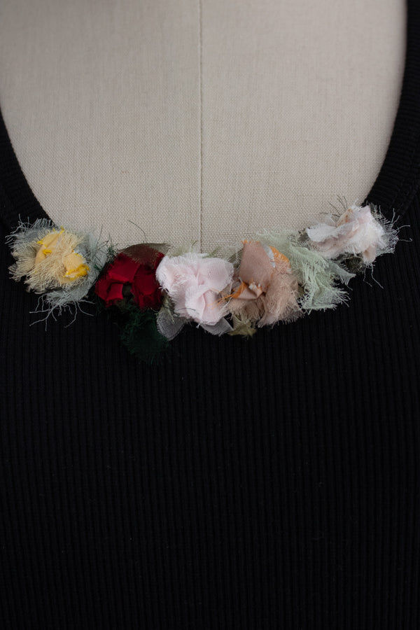 N° 354 unisex fitted crushed blooms tank - multi