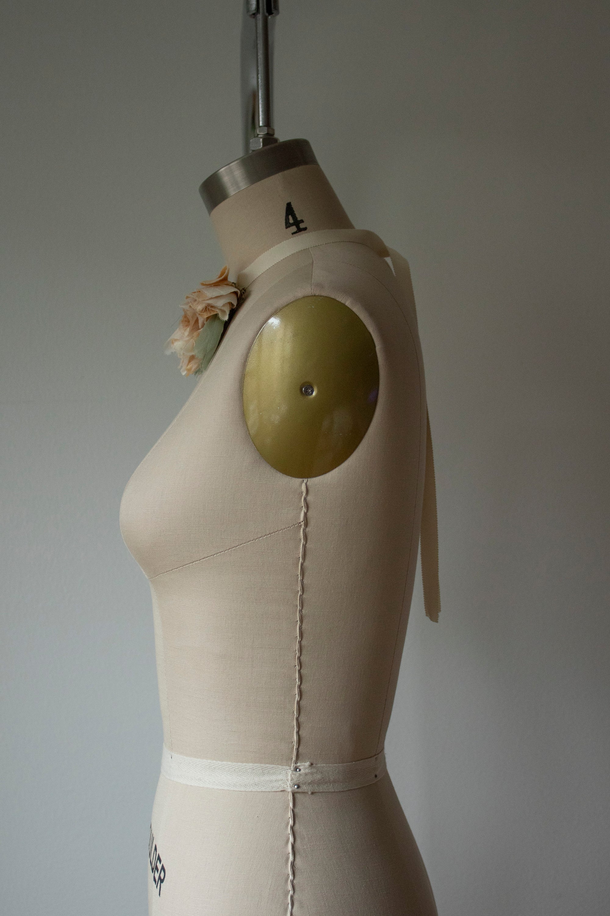 N° 44 crushed bloom choker - momo peach - M