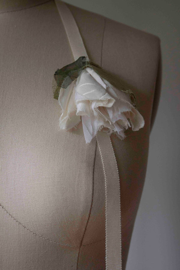 N° 155 falling flower accessory - ivory/cream -1