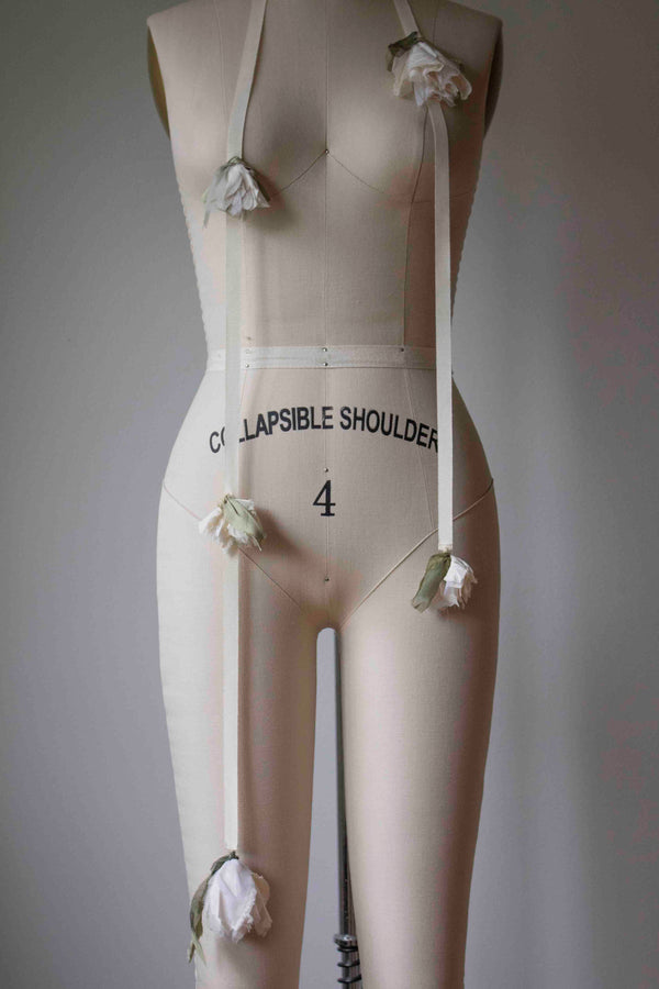 N° 155 falling flower accessory - ivory/cream -1