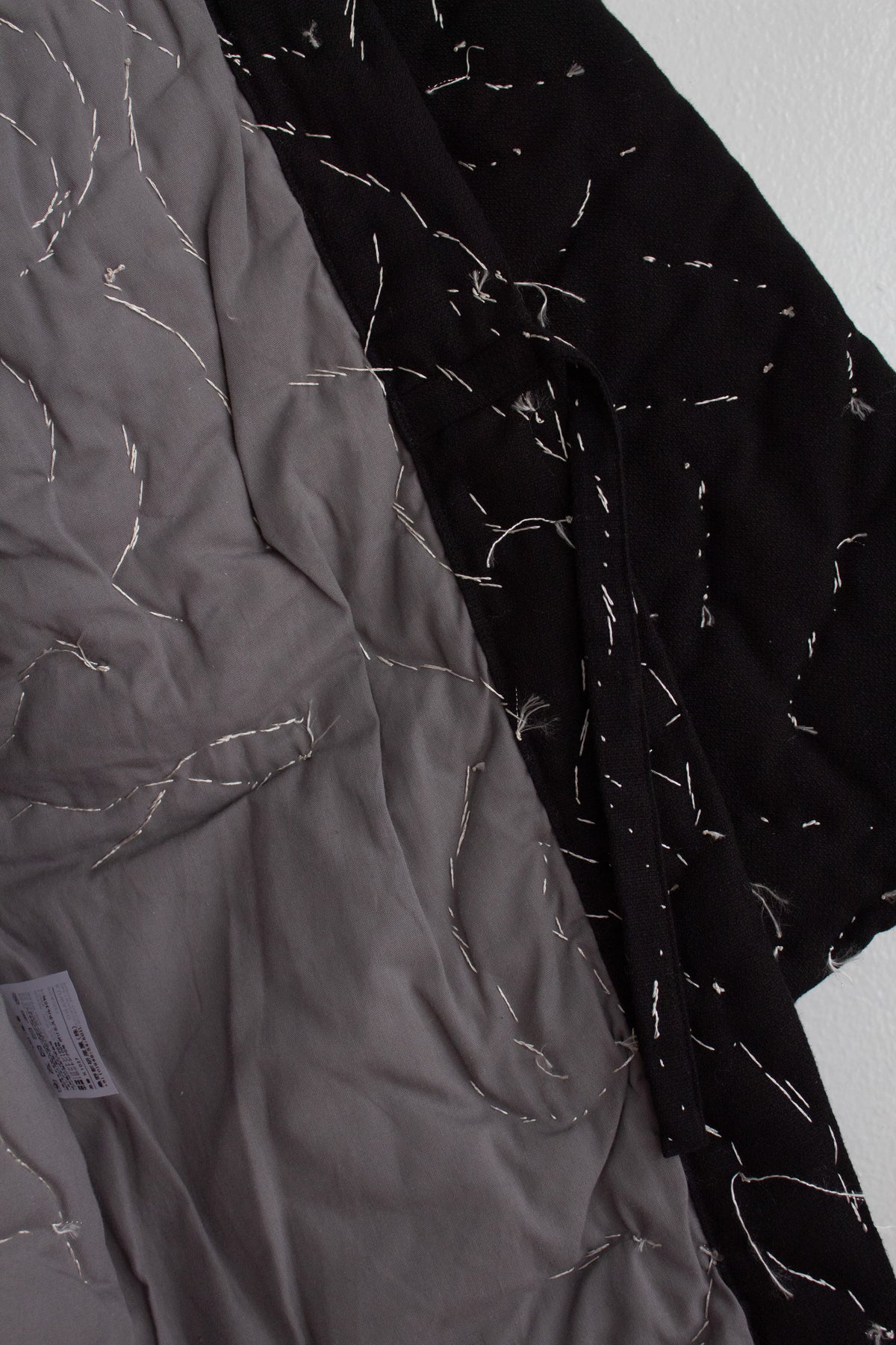 N° 114 constellation hanten - dense stitching -  sumi black