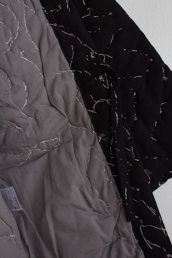 N° 114 constellation hanten - dense stitching -  sumi black
