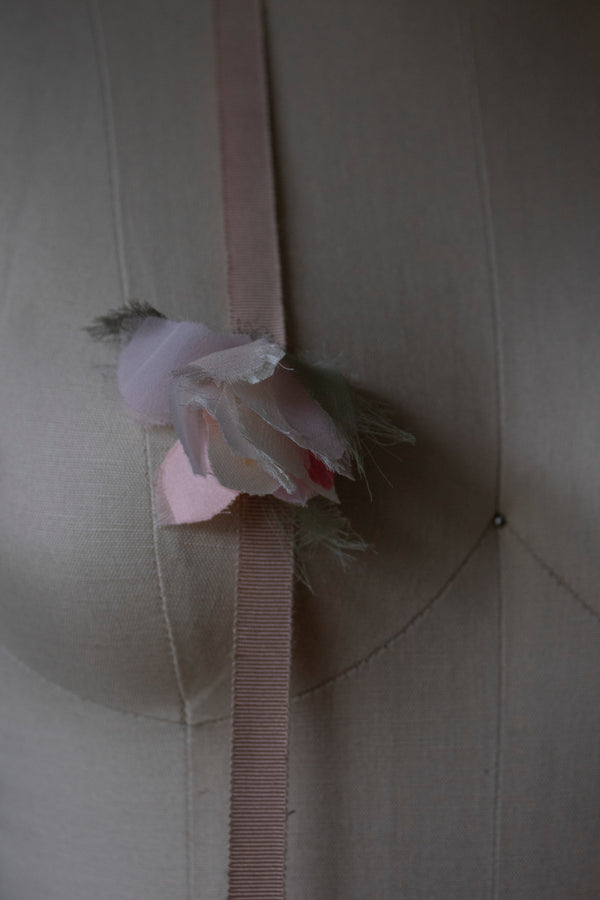 N° 155 falling flower accessory - botanical pink - 5