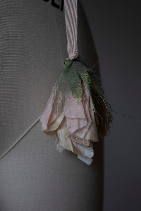 N° 155 falling flower accessory - botanical pink - 5