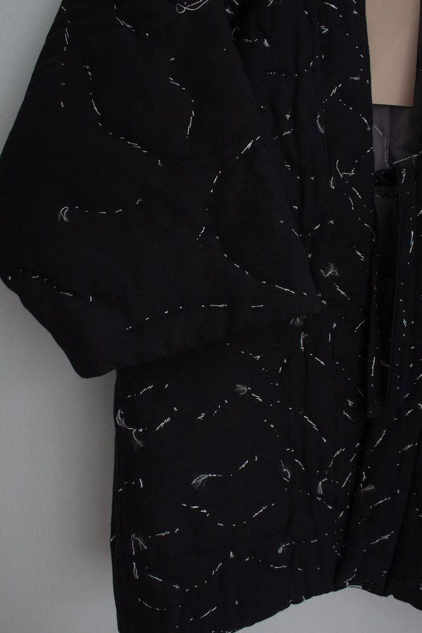 N° 114 constellation hanten - dense stitching -  sumi black
