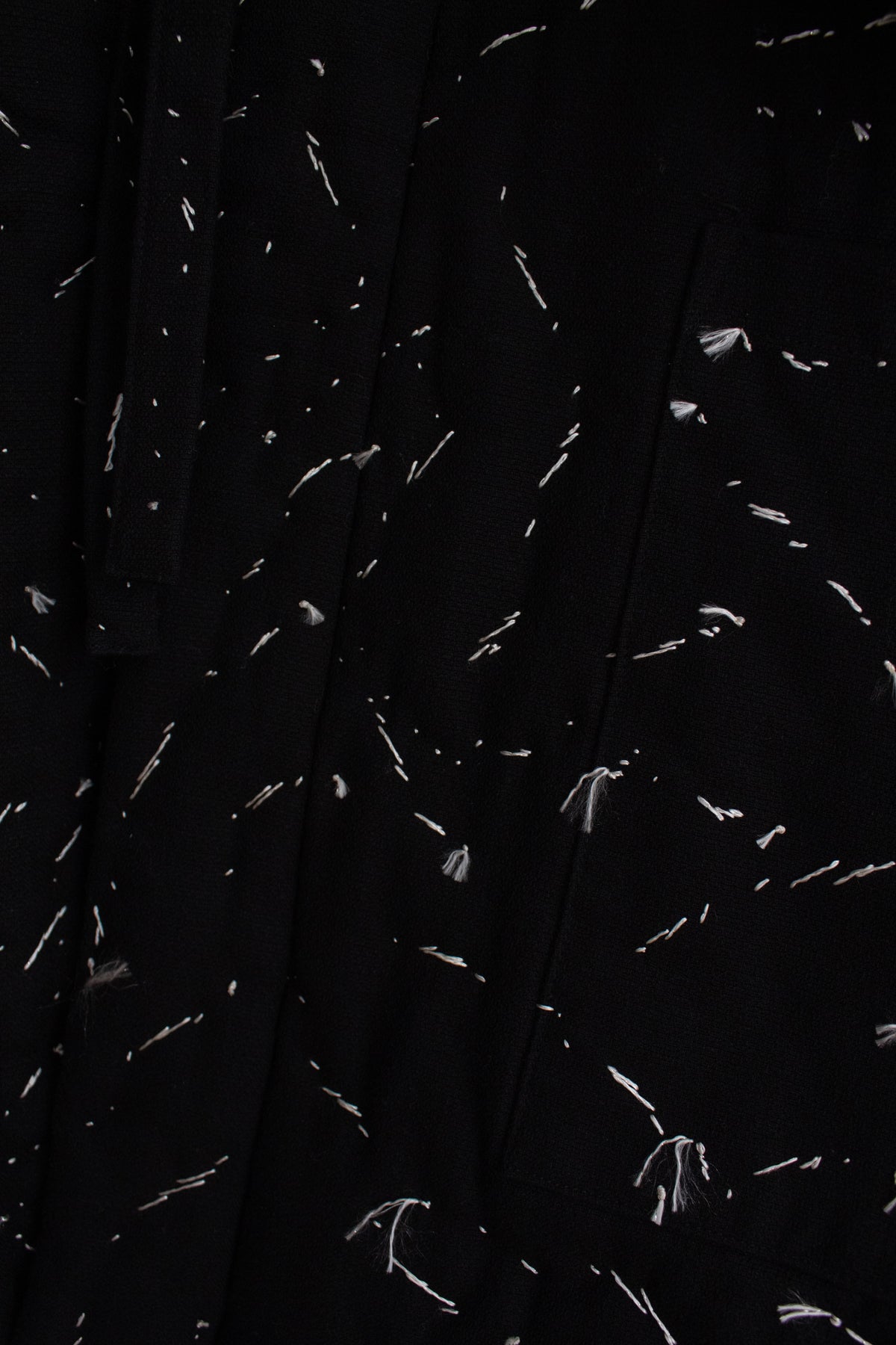 N° 114 constellation hanten - dense stitching -  sumi black