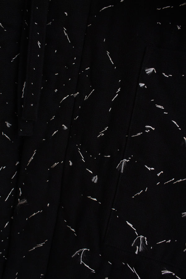 N° 114 constellation hanten - dense stitching -  sumi black