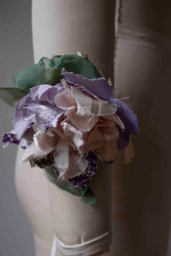 N° 54 crushed bloom bracelet - sakura lavender - M