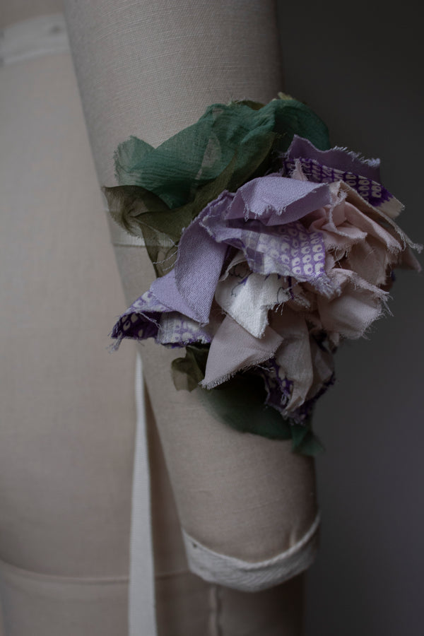 N° 54 crushed bloom bracelet - sakura lavender - M