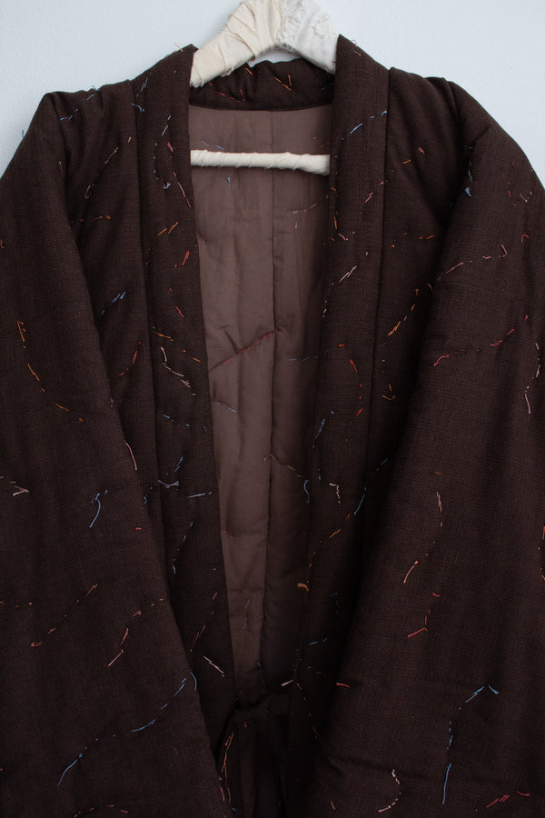 N° 114 constellation hanten - light stitching -  choco brown