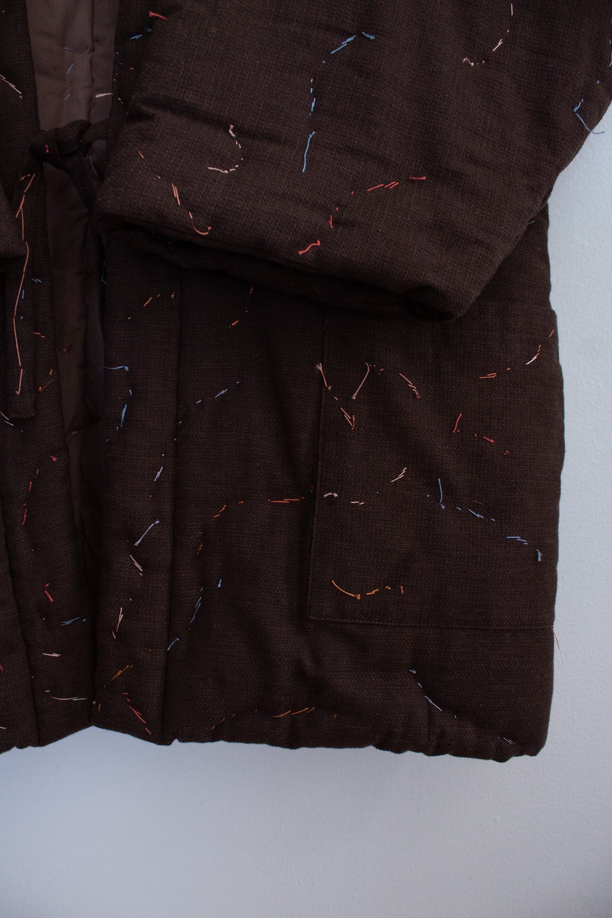 N° 114 constellation hanten - light stitching -  choco brown