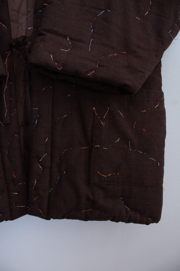 N° 114 constellation hanten - light stitching -  choco brown