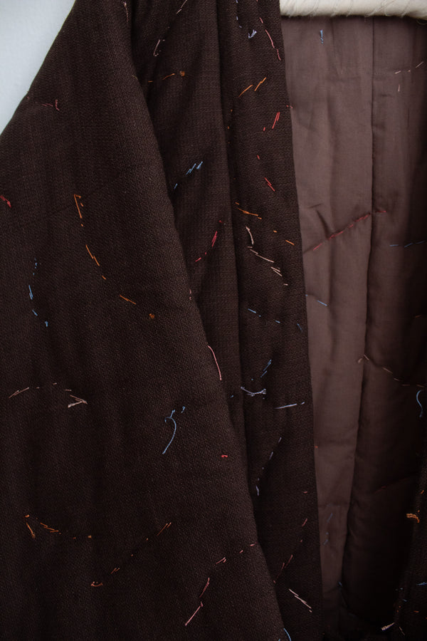 N° 114 constellation hanten - light stitching -  choco brown