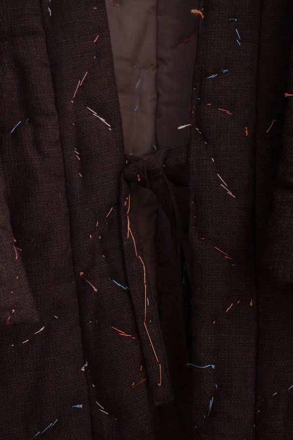N° 114 constellation hanten - light stitching -  choco brown