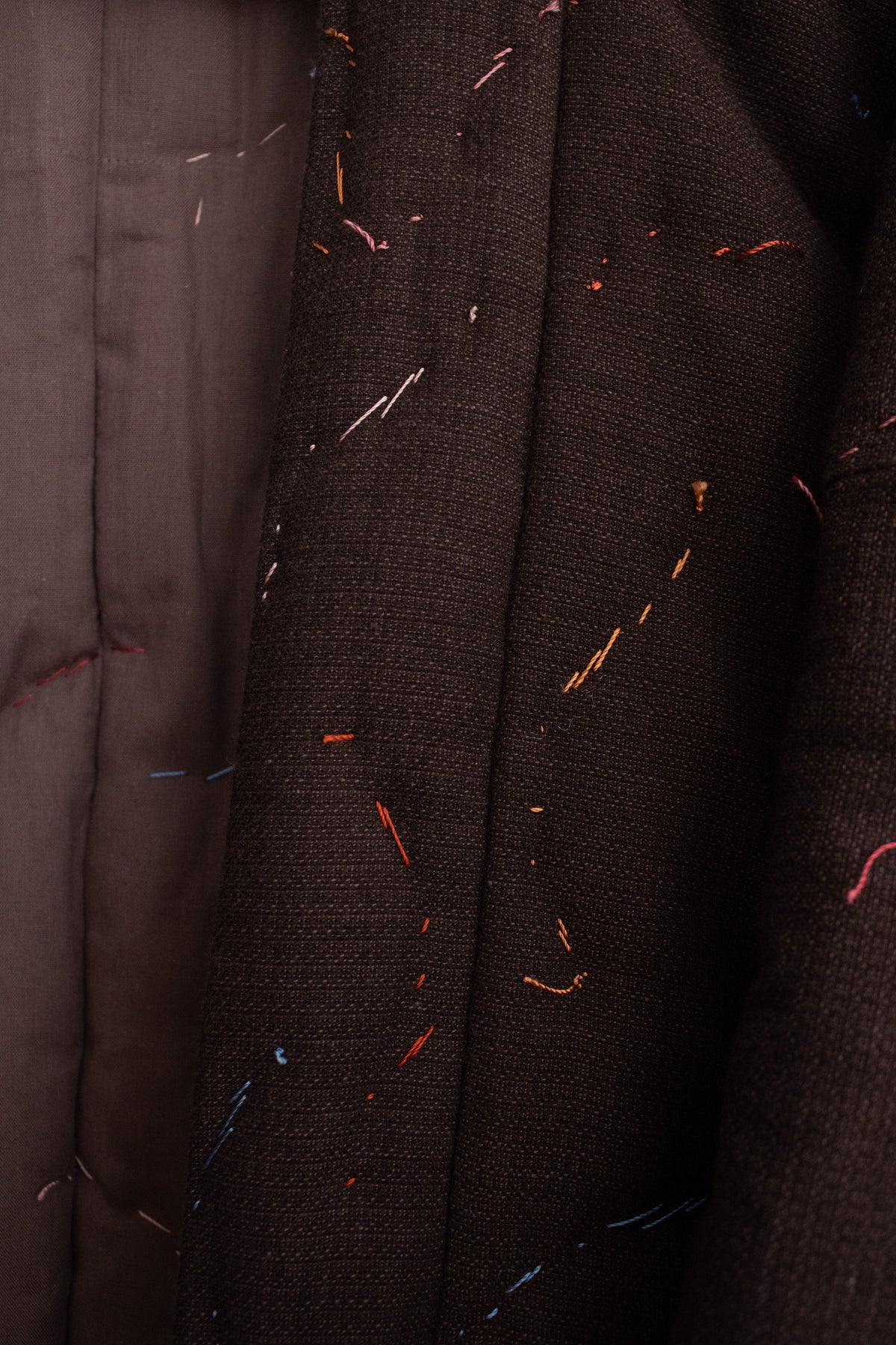 N° 114 constellation hanten - light stitching -  choco brown