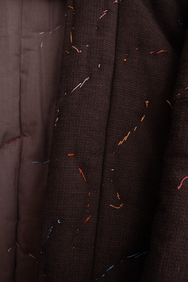 N° 114 constellation hanten - light stitching -  choco brown