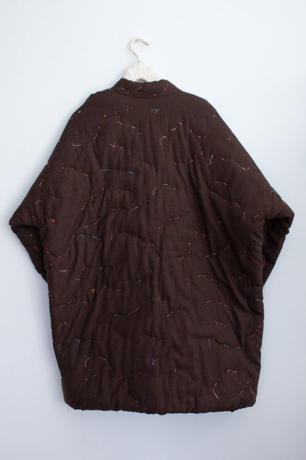 N° 114 constellation hanten - light stitching -  choco brown