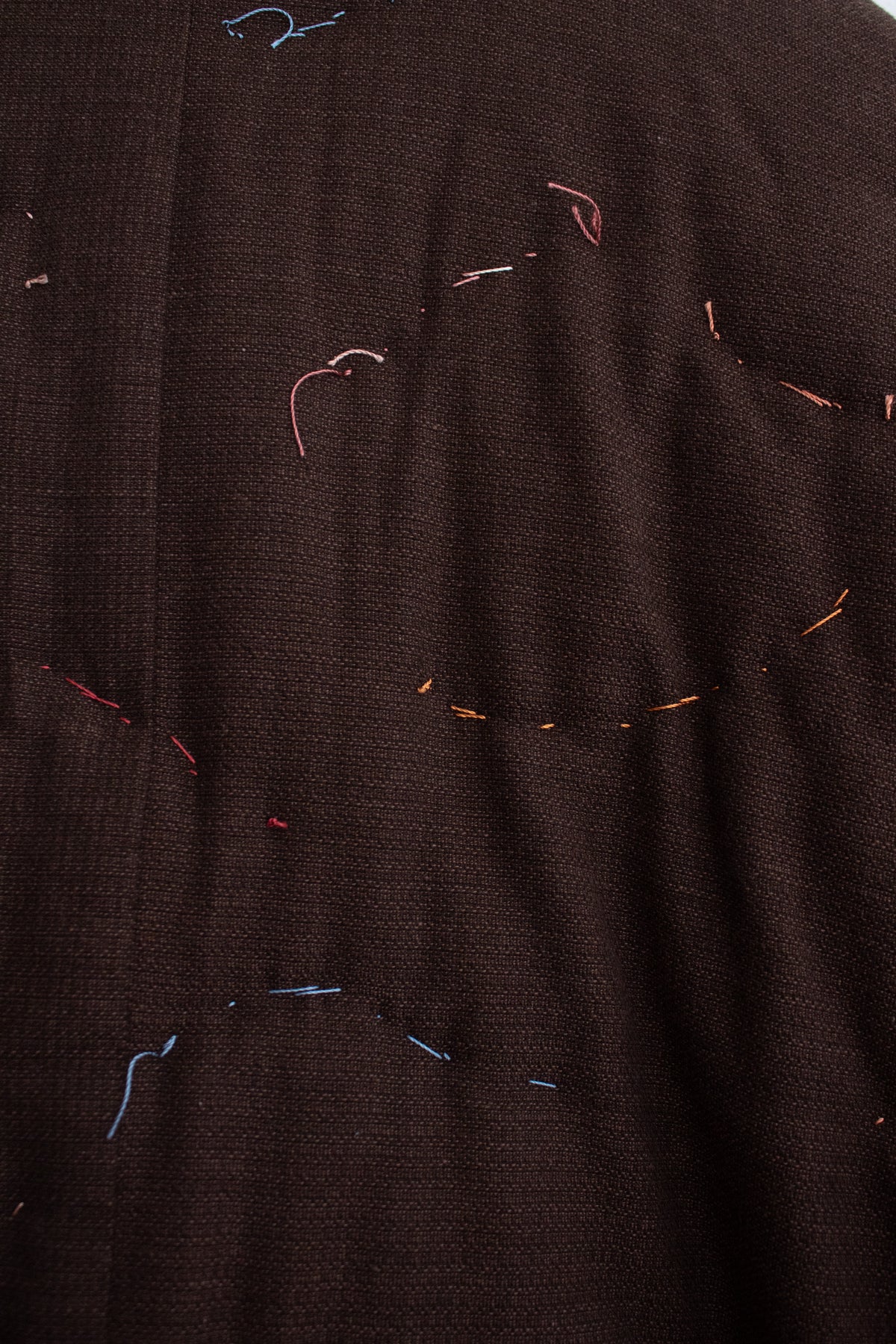N° 114 constellation hanten - light stitching -  choco brown