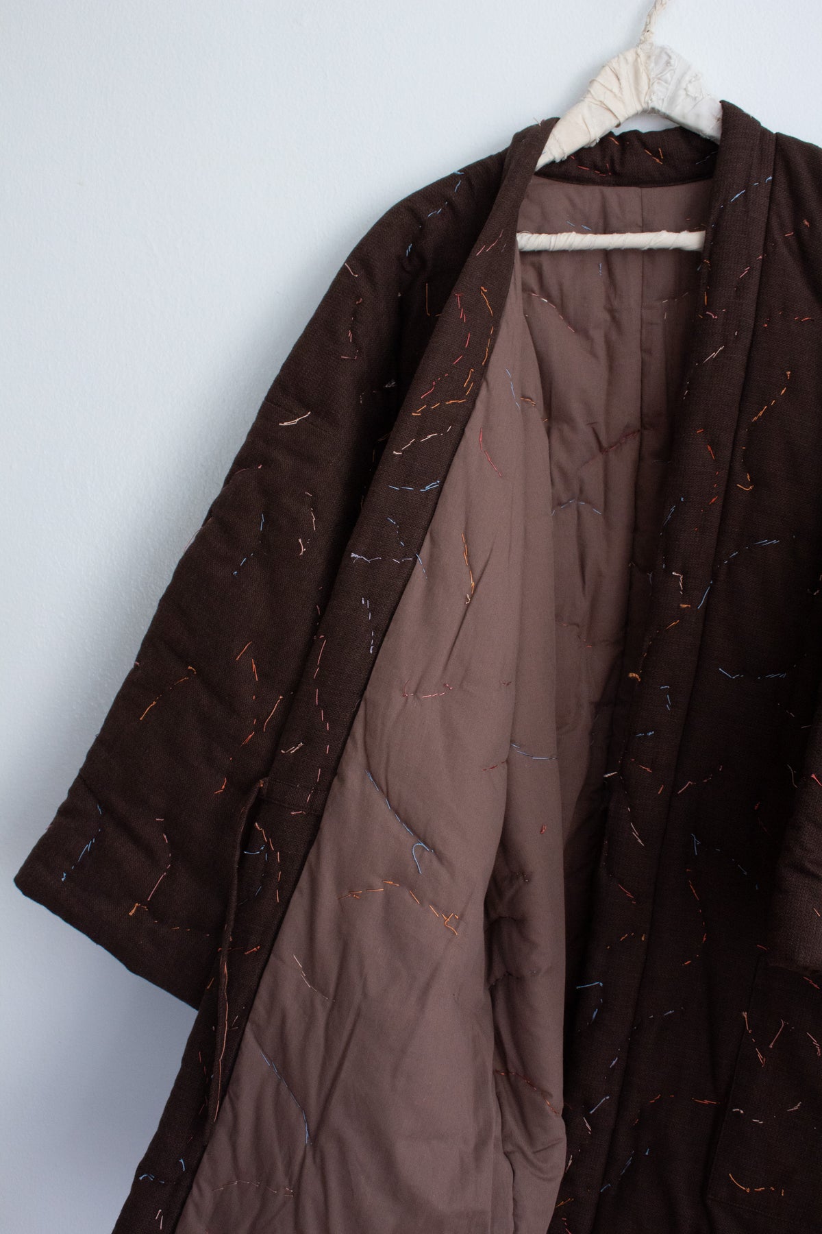 N° 114 constellation hanten - light stitching -  choco brown
