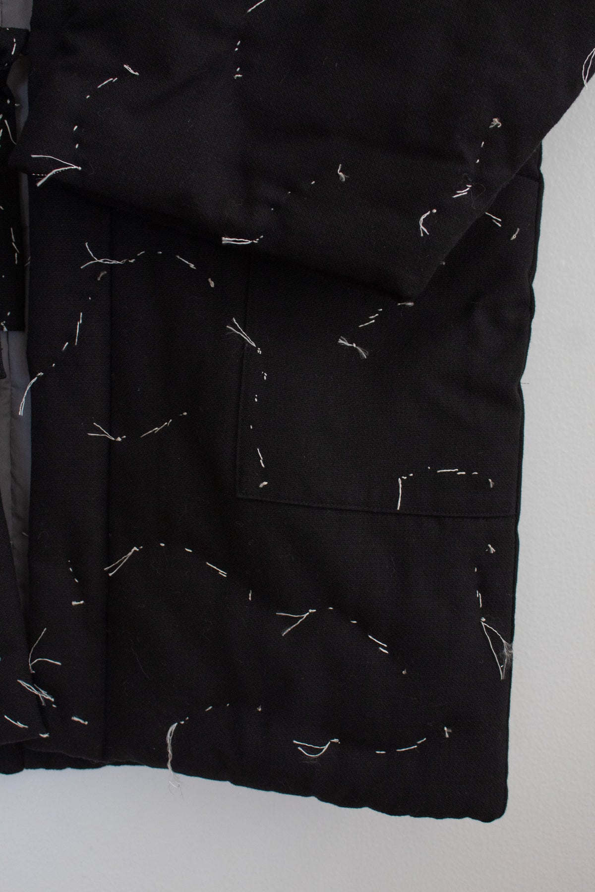 N° 114 constellation hanten - light stitching - sumi black